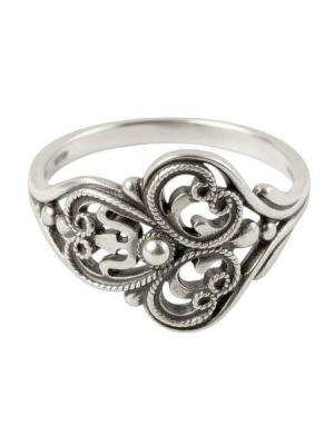 Áttört filigrán gyűrű