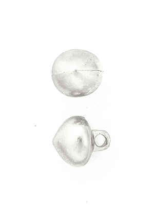 Csikós gomb (G27) nikkel  szín