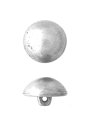 Félpityke (nagy méret) (G22) ezüstözött