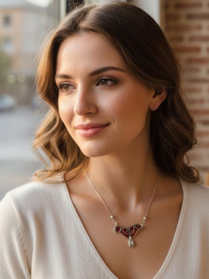 Madaras nyakék, piros