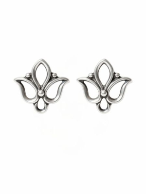 Kis tulipán fülbevaló (stiftes)